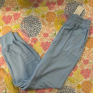 NWT medium light blue joggers